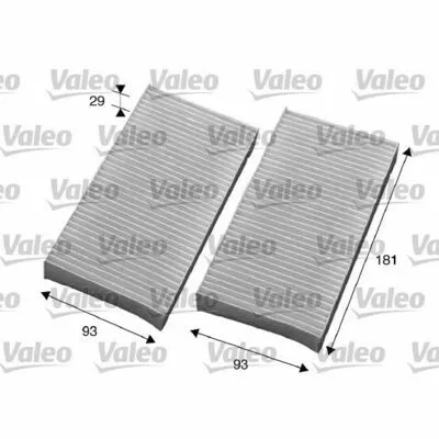 VALEO ESSENTIAL 715594 Filtro, Aria Abitacolo Bestseller