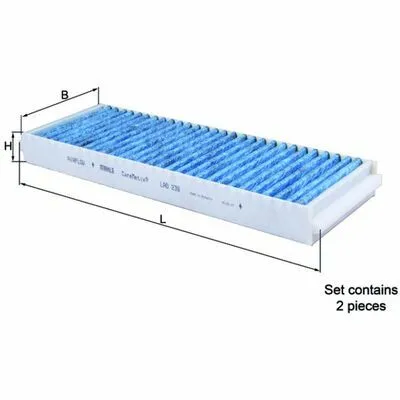 Offerta Speciale MAHLE CareMetix® LAO 239/S Filtro, Aria Abitacolo