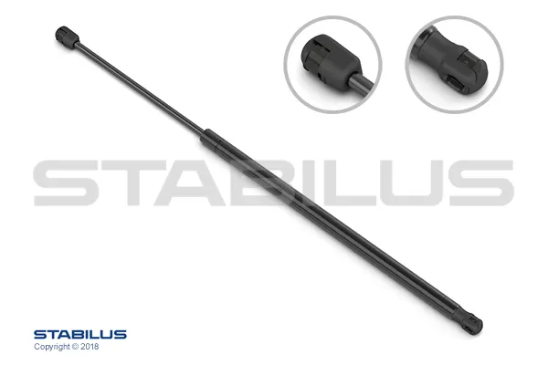Reso Gratuito STABILUS 539207 - Ammortizzatore pneumatico, Cofano motore ATP Autoricambi