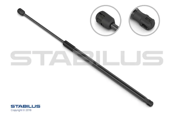 STABILUS 024473 - Ammortizatore pneumatico, Cofano bagagli /vano carico ATP Autoricambi Prezzo Scontato