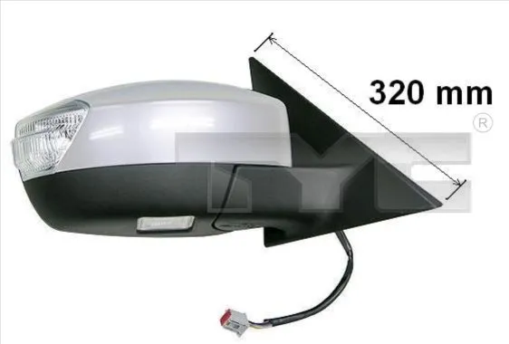Novità TYC 310-0125 - Specchio retrovisore esterno ATP Autoricambi