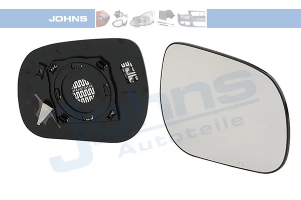 Prezzo Ridotto JOHNS 81 43 38-83 - Vetro specchio, Specchio esterno ATP Autoricambi