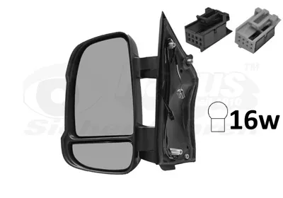 Esclusivo VAN WEZEL 0983805 - Specchio retrovisore esterno ATP Autoricambi