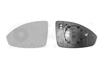 Acquista Ora VAN WEZEL 0820837 - Vetro specchio, Specchio esterno ATP Autoricambi