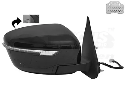 Scelto Dai Clienti VAN WEZEL 3391808 - Specchio retrovisore esterno ATP Autoricambi