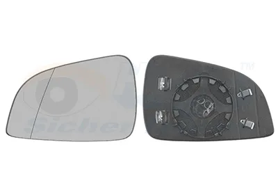 Sconto VAN WEZEL 3748837 - Vetro specchio, Specchio esterno ATP Autoricambi
