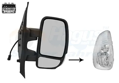 VAN WEZEL 3799818 - Specchio retrovisore esterno ATP Autoricambi Miglior Prezzo