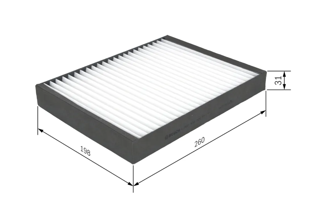 BOSCH 1 987 432 221 - Filtro, Aria abitacolo ATP Autoricambi Quantità Limitata
