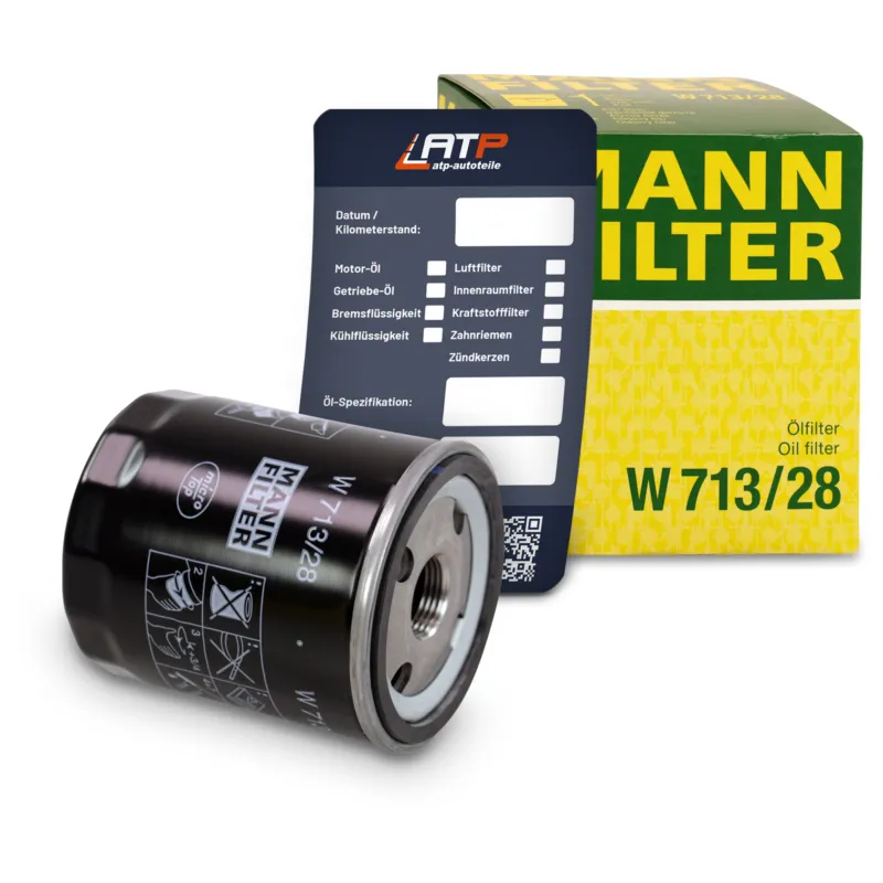 Scelto Dai Clienti MANN-FILTER 10493325 - Filtro dell‘olio + rimorchio per il cambio dell‘olio ATP Autoricambi