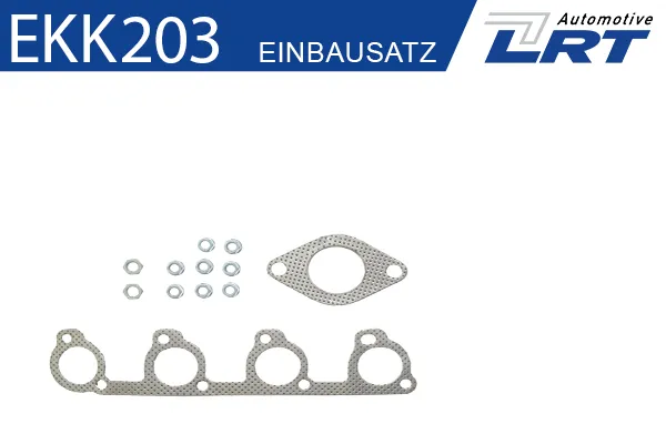 LRT EKK203 - Kit montaggio, Catalizzatore ATP Autoricambi Esclusivo
