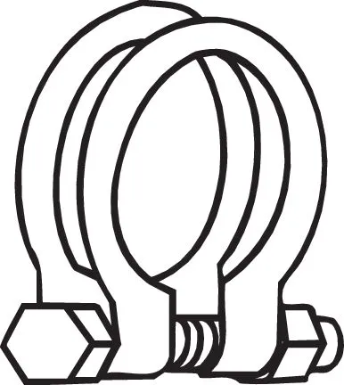 Sconto BOSAL 250-445 - Pezzo per fissaggio, Imp. gas scarico ATP Autoricambi
