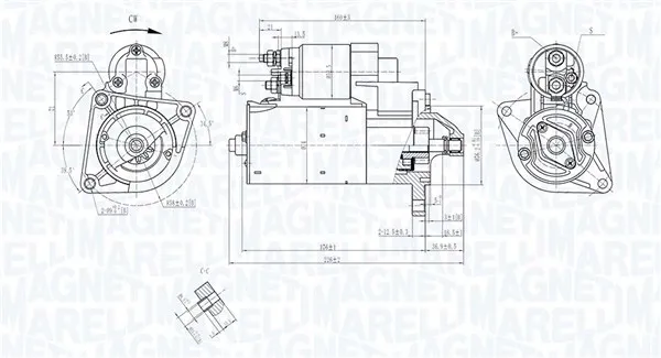 Occasione Imperdibile MAGNETI MARELLI 063721447010 - Motorino d‘avviamento ATP Autoricambi