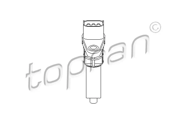 Economico TOPRAN 207 446 - sensore di velocità ATP Autoricambi