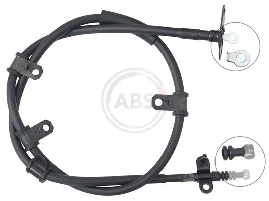 Pagamento Sicuro A.B.S. K17433 - Cavo comando, Freno stazionamento ATP Autoricambi