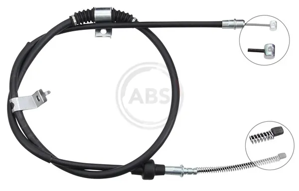 A.B.S. K12082 - Cavo comando, Freno stazionamento ATP Autoricambi Scelto Dai Clienti