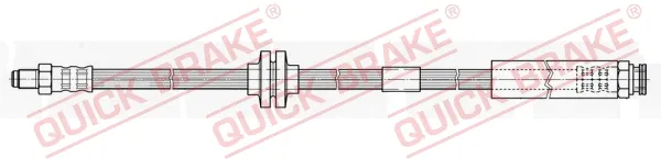 QUICK BRAKE 37.901 - Flessibile del freno ATP Autoricambi Occasione Imperdibile