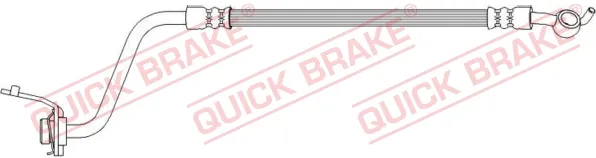 QUICK BRAKE 50.738 - Flessibile del freno ATP Autoricambi Prezzo Di Fabbrica