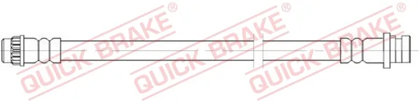 Più Venduto QUICK BRAKE 25.076 - Flessibile del freno ATP Autoricambi