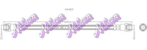 Prezzo Basso KAWE H4489 - Flessibile del freno ATP Autoricambi