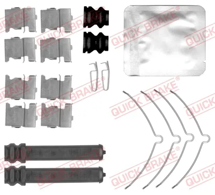 QUICK BRAKE 109-0169 - Kit accessori, Pastiglia freno ATP Autoricambi Offerta Limitata