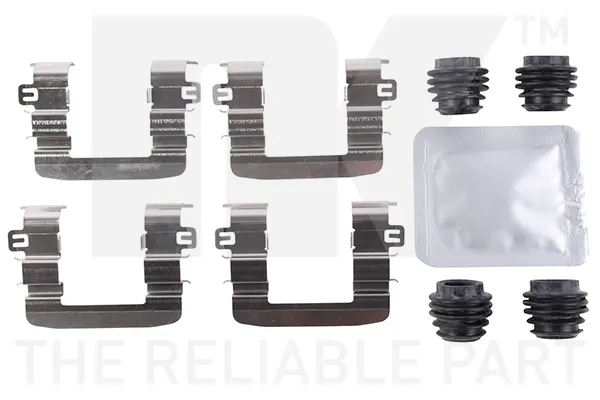 Acquista Ora NK 7934001 - Kit accessori, Pastiglia freno ATP Autoricambi