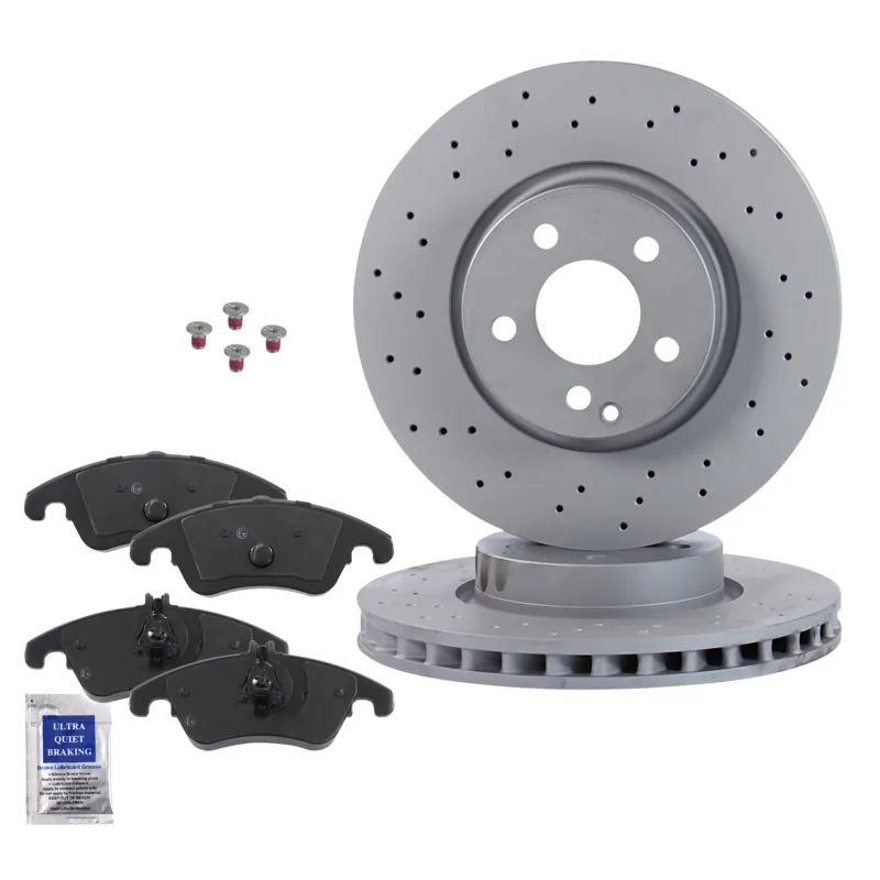 BESTPRICE 10602964 - Dischi freno + pastiglie freno asse anteriore Ventilato ATP Autoricambi Nuova Collezione