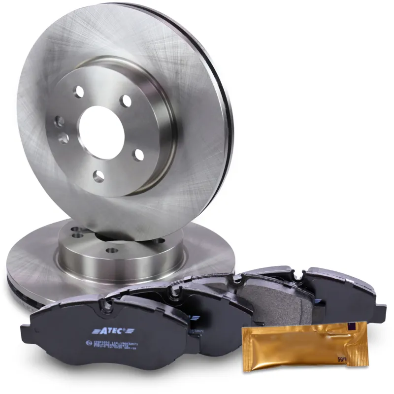 BESTPRICE 10601817 - Dischi freno+pastiglie freno asse anteriore Syst BREMBO ATP Autoricambi Di Tendenza
