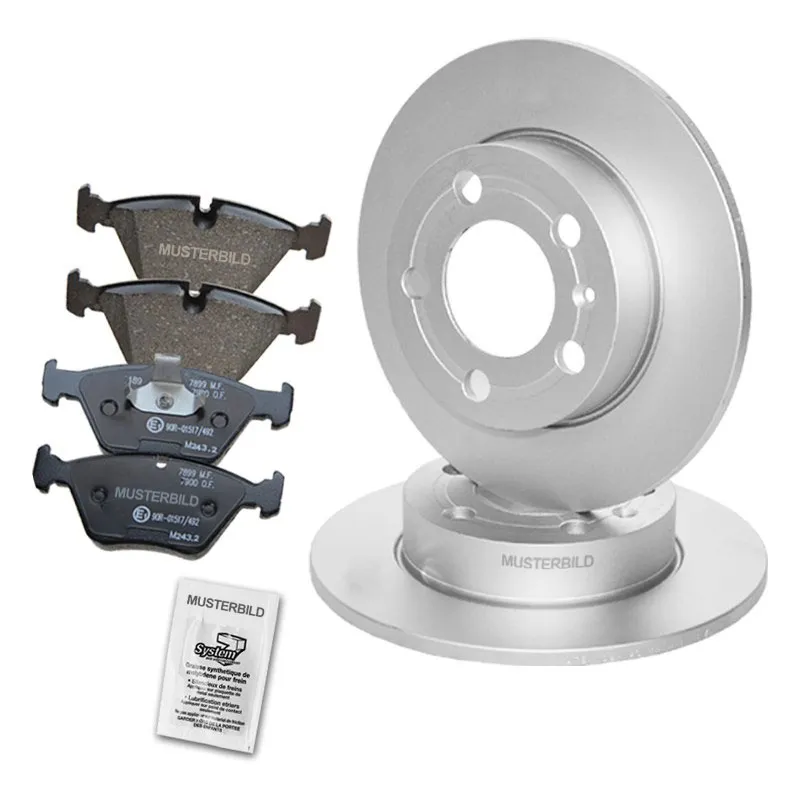 BESTPRICE 10603668 - Dischi freno + pastiglie freno asse posteriore Completo ATP Autoricambi Vendita Finale