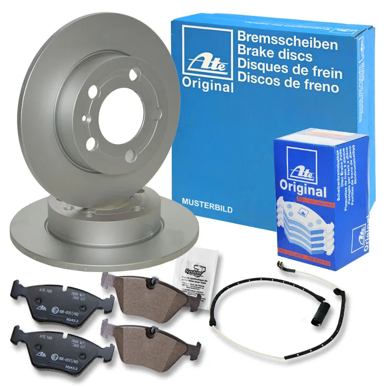 ATE 10697160 - Dischi freno+pastiglie freno+VWKAnteriore completo ATP Autoricambi Occasione