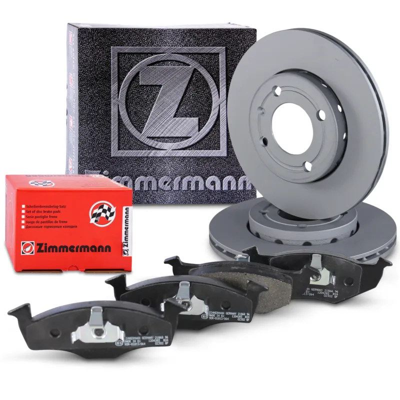 ZIMMERMANN 10697308 - Dischi freno + pastiglie freno asse anteriore ATP Autoricambi Esclusivo