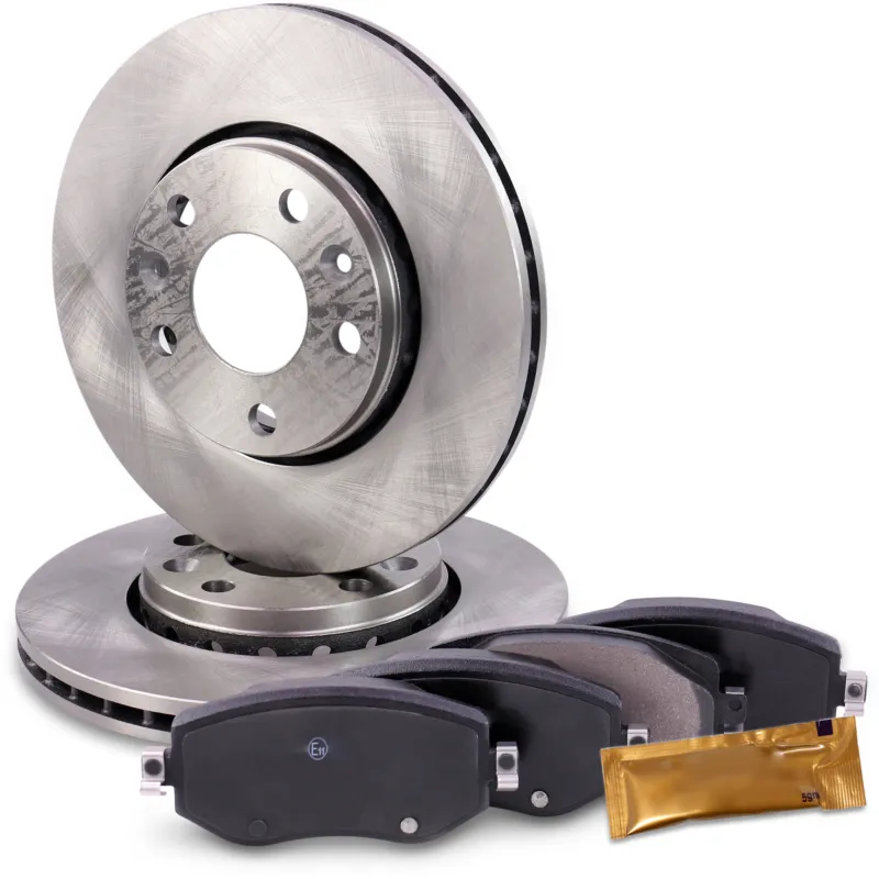 BESTPRICE 40669422 - Dischi freno + pastiglie freno asse anteriore ATP Autoricambi Reso Gratuito