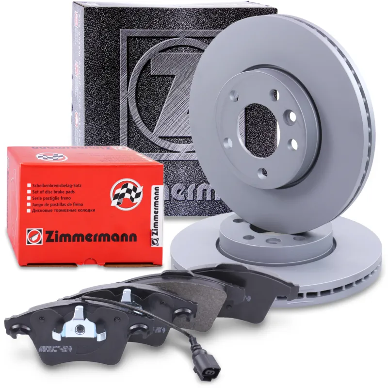 ZIMMERMANN 10697722 - Dischi freno + pastiglie freno asse anteriore ATP Autoricambi Offerta Del Giorno
