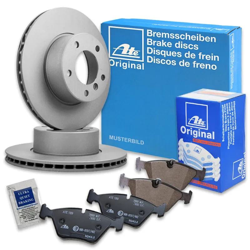 ATE 10697222 - Dischi freno+pastiglie freno asse anteriore Ventilato ATP Autoricambi Ordina Subito