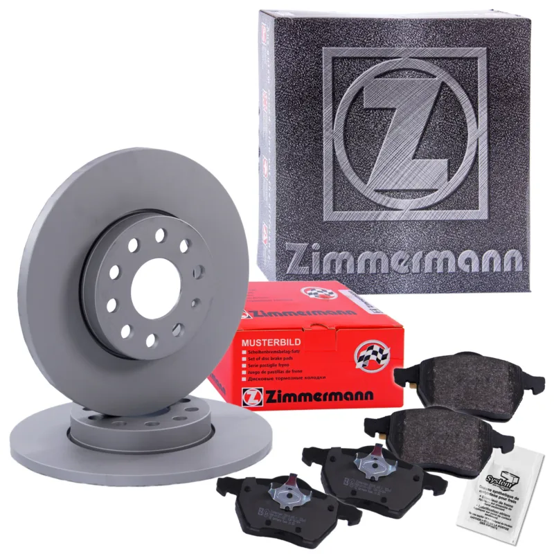 ZIMMERMANN 10697757 - Dischi freno + pastiglie freno asse posteriore ATP Autoricambi Ultime Pezzi