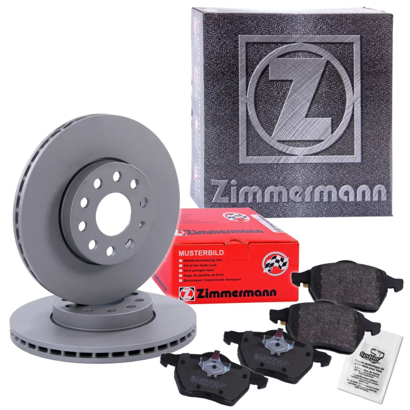 Occasione Imperdibile ZIMMERMANN 10697695 - Dischi freno + pastiglie freno asse anteriore ATP Autoricambi