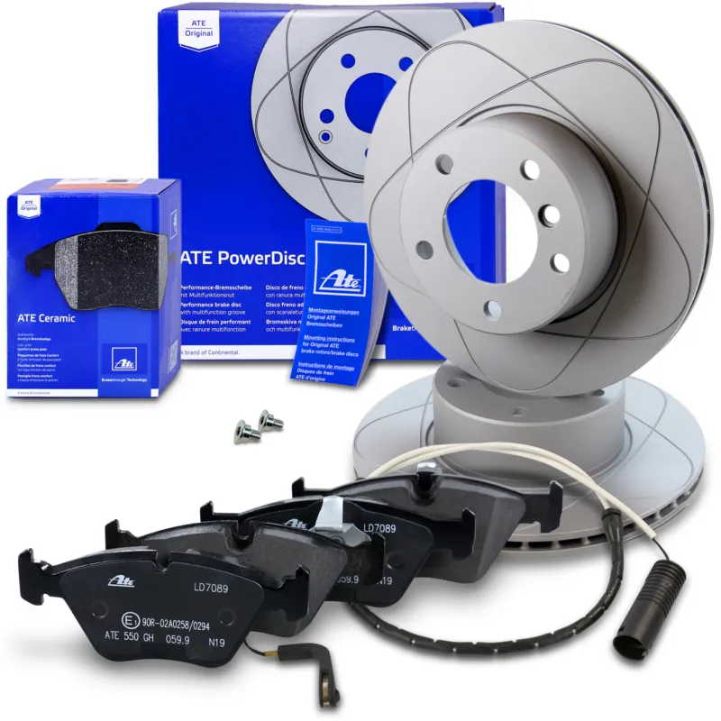 Di Tendenza ATE 40975278 - Dischi freno POWERDISC +pastigliefreno anteriori CERAMIC ATP Autoricambi