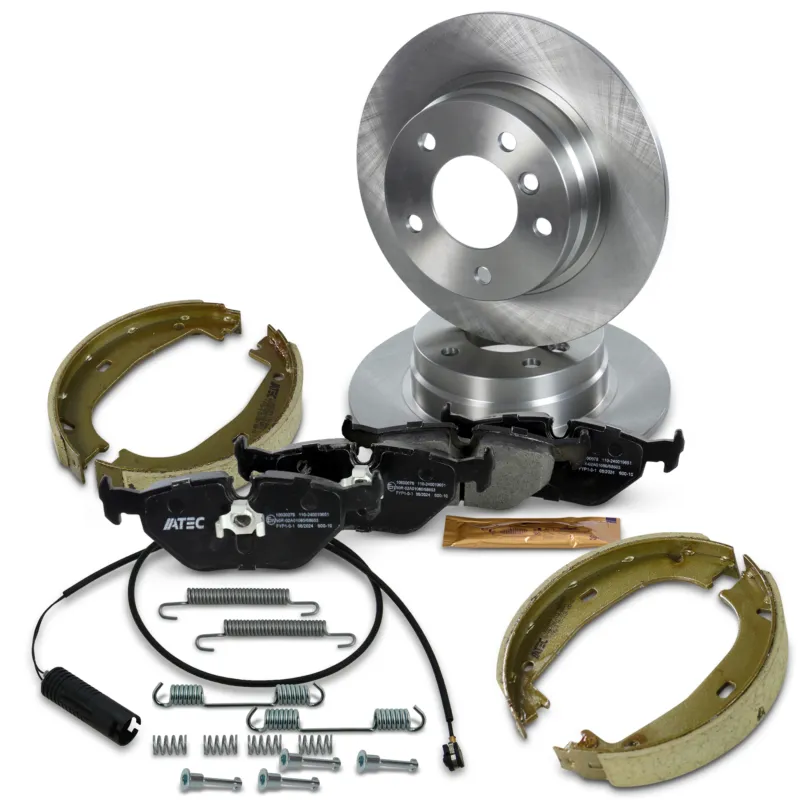 BESTPRICE 10603998 - Dischi freno + pastiglie freno asse posteriore Ventilato ATP Autoricambi Sconto