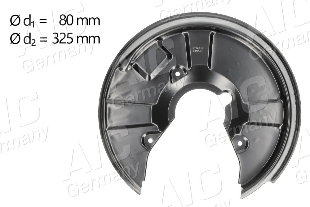 Professionale AIC 57066 - Lamiera paraspruzzi, Disco freno ATP Autoricambi