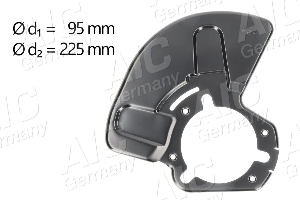 AIC 55972 - Lamiera paraspruzzi, Disco freno ATP Autoricambi Promozione Esclusiva