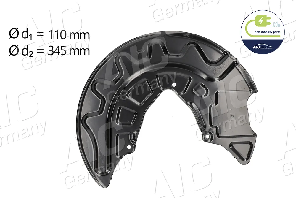 AIC 56144 - Lamiera paraspruzzi, Disco freno ATP Autoricambi Miglior Prezzo