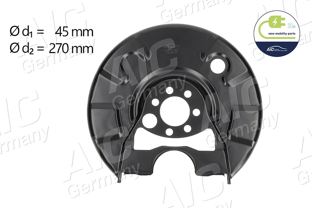 Affare AIC 57601 - Lamiera paraspruzzi, Disco freno ATP Autoricambi
