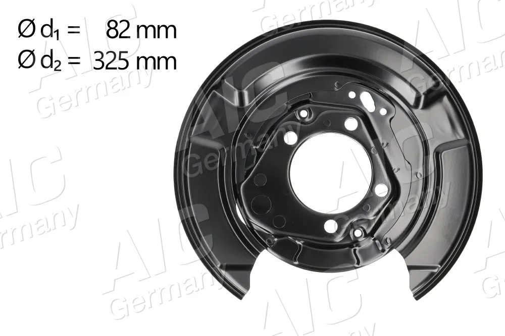 Must-Have AIC 58906 - Lamiera paraspruzzi, Disco freno ATP Autoricambi