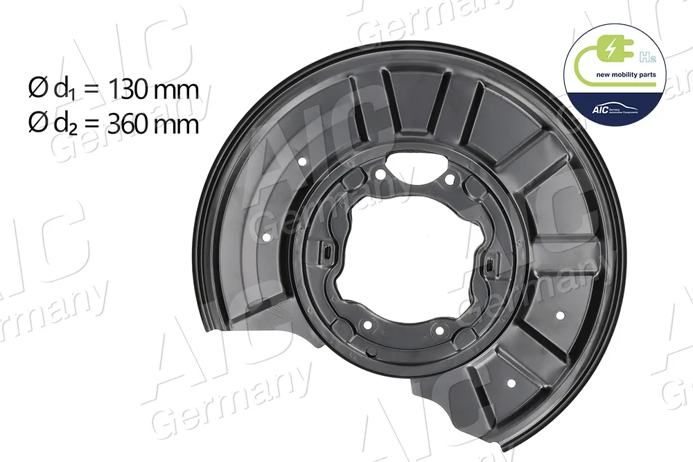 Nuovo Arrivo AIC 55101 - Lamiera paraspruzzi, Disco freno ATP Autoricambi