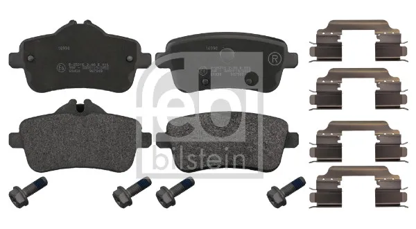 Prezzo Conveniente FEBI BILSTEIN 16990 - Kit pastiglie freno, Freno a disco ATP Autoricambi