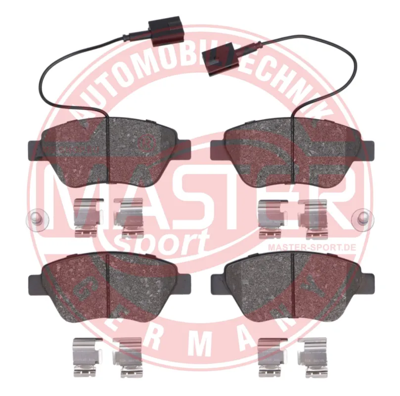 MASTER-SPORT GERMANY 13046038632N-SET-MS - Kit pastiglie freno, Freno a disco ATP Autoricambi Must-Have
