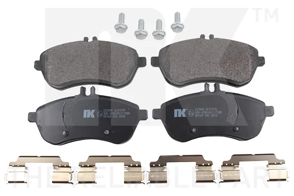 Direttamente Dal Produttore NK 223366 - Kit pastiglie freno, Freno a disco ATP Autoricambi