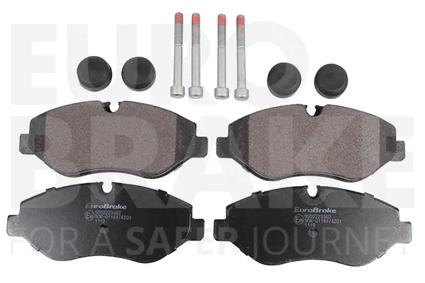 Quantità Limitata EUROBRAKE 5502223362 - Kit pastiglie freno, Freno a disco ATP Autoricambi
