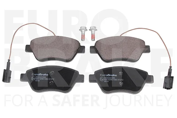 EUROBRAKE 5502222388 - Kit pastiglie freno, Freno a disco ATP Autoricambi Nuova Collezione