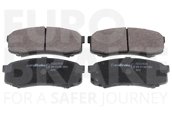EUROBRAKE 5502224538 - Kit pastiglie freno, Freno a disco ATP Autoricambi Quantità Limitata