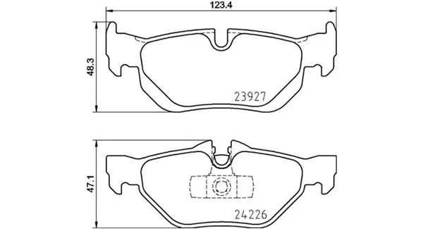 Ultima Occasione MAGNETI MARELLI 363700406105 - Kit pastiglie freno, Freno a disco ATP Autoricambi